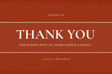 Free Business Thank You Card Template to Edit Online