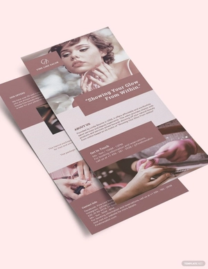 Nail Salon DL Card Template