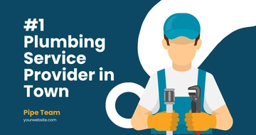 Free Plumbing Service Facebook Post Template to Edit Online