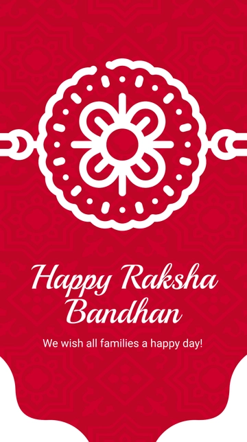 Free Happy Raksha Bandhan Instagram Story Template to Edit Online