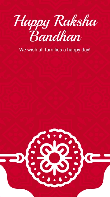 Free Happy Raksha Bandhan Snapchat Geofilter Template to Edit Online