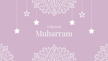 Free White Muharram Wallpaper Template to Edit Online Free White Muharram Wallpaper Template to Edit Online