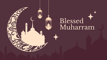 Free Modern Muharram Wallpaper Template to Edit Online Free Modern Muharram Wallpaper Template to Edit Online