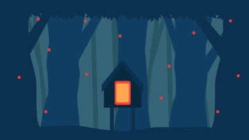 Free Forest Anime Background Template to Edit Online