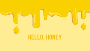 Free Honey Yellow Wallpaper Template to Edit Online