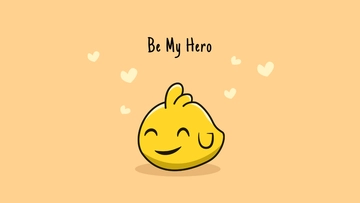 Free Yellow Kawaii Wallpaper Template to Edit Online