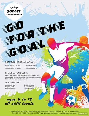 Soccer Flyer Template