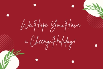 Free Family Holiday Postcard Template to Edit Online