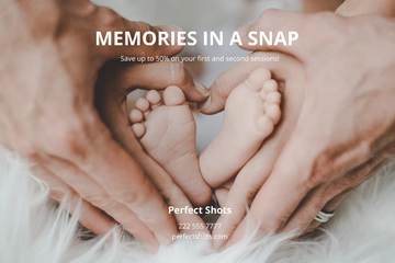 Free Photography Advertising Postcard Template to Edit Online