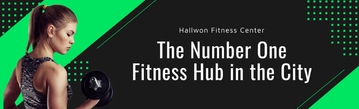 Free Fitness LinkedIn Career Cover Photo Template to Edit Online