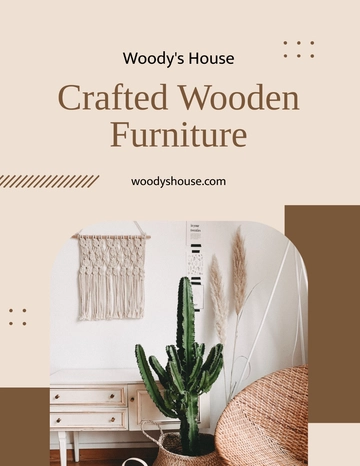 Free Wood Furniture Flyer Template to Edit Online Free Wood Furniture Flyer Template to Edit Online