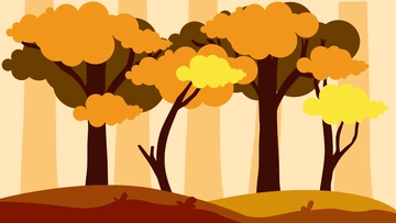 Free Orange Forest Background Template to Edit Online Free Orange Forest Background Template to Edit Online