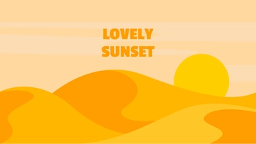 Free Orange And Yellow Wallpaper Template to Edit Online