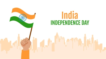 Free India Independence Day Flag Background Template to Edit Online