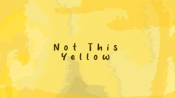 Free Ugly Yellow Wallpaper Template to Edit Online