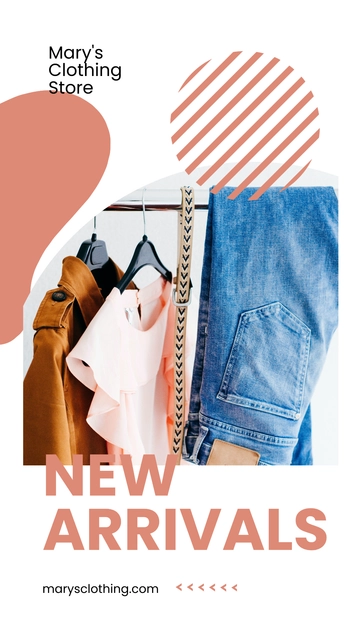 Free New Arrivals Whatsapp Post Template to Edit Online
