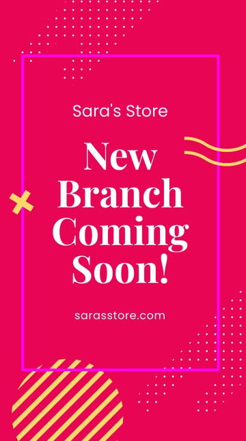 Free Store Coming Soon Whatsapp Post Template to Edit Online