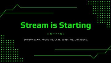 Free Twitch Stream Background  Overlay Template to Edit Online
