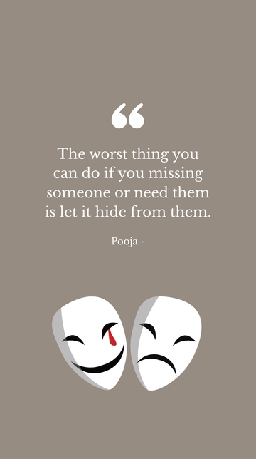 Free Missing Someone? Don't Hide It: A Quote Template to Edit Online