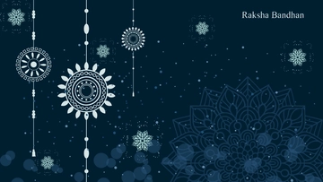 Free Raksha Bandhan Celebration Background Template to Edit Online
