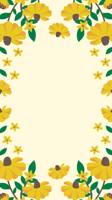 Free Floral Background iPhone Template to Edit Online