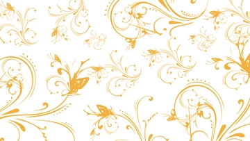 Free Gold And White Floral Background Template to Edit Online