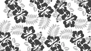 Free Black Floral Art Background Template to Edit Online