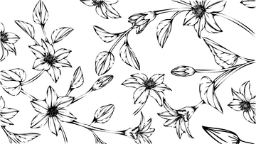 Free Black Floral Background Template to Edit Online