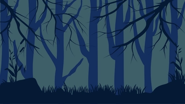 Free Horror Forest Background Template to Edit Online