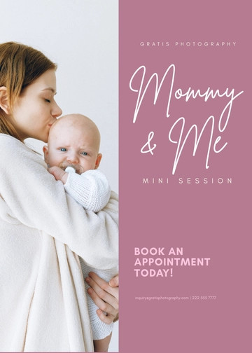 Free Mommy And Me Mini Session Template to Edit Online