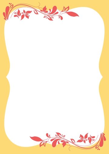 Free Elegant Page Border Template to Edit Online