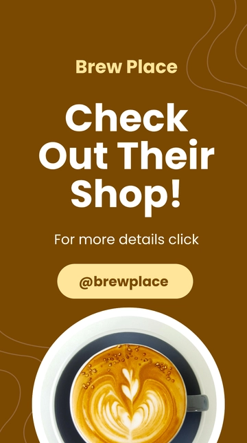 Free Support Small Business Instagram Story Template to Edit Online