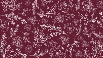 Free Maroon Floral Background Template to Edit Online