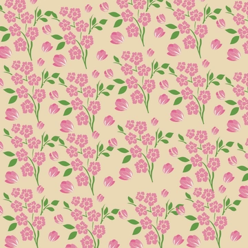 Free Pink Floral Background Clipart Template to Edit Online