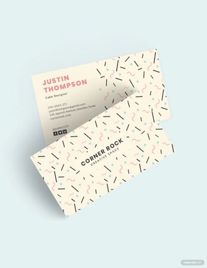 Complex Modern Business Card Template