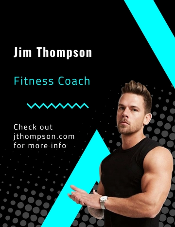 Free Fitness Coaching Flyer Template to Edit Online