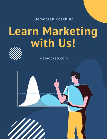 Free Marketing Coaching Flyer Template to Edit Online