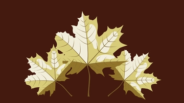 Free Gold Leaf Background Template to Edit Online