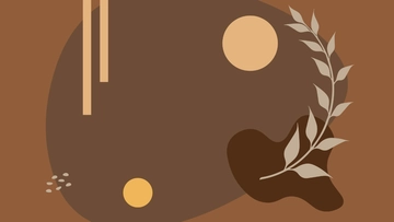 Free Aesthetic Brown Background Template to Edit Online