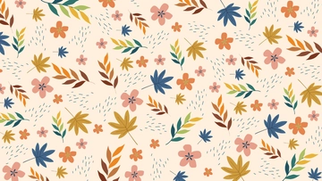 Free Autumn Floral Background Template to Edit Online
