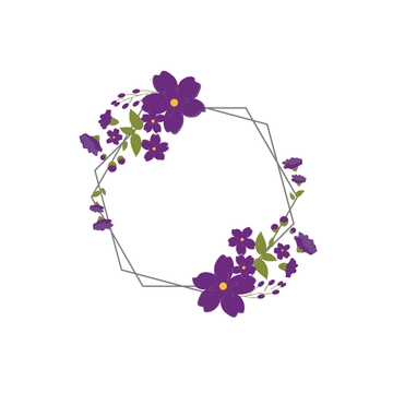 Free Corner Floral Frame Clipart Template to Edit Online
