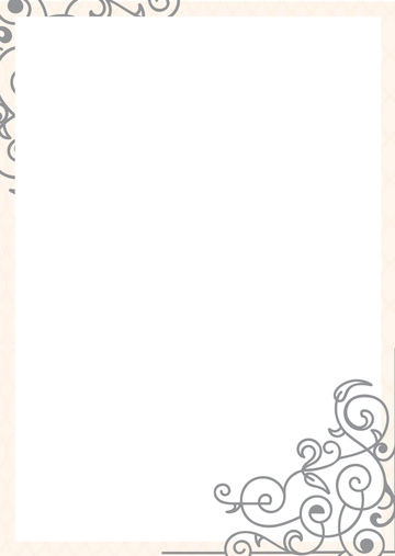 Free Certificate Page Border Template to Edit Online