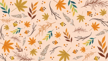 Free Vintage Fall Floral Background Template to Edit Online