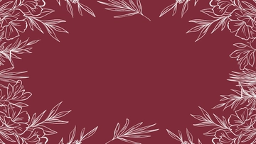 Free Burgundy Floral Background Template to Edit Online