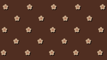 Free Brown Flower Background Template to Edit Online