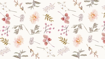 Free Fall Floral Background Template to Edit Online