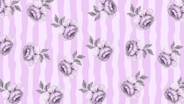 Free Watercolor Floral Stripes Background Template to Edit Online