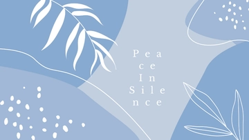 Free Blue Boho Wallpaper Template to Edit Online