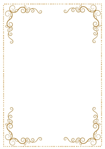Free Swirl Page Border Template to Edit Online