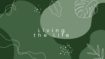 Free Dark Green Boho Wallpaper Template to Edit Online